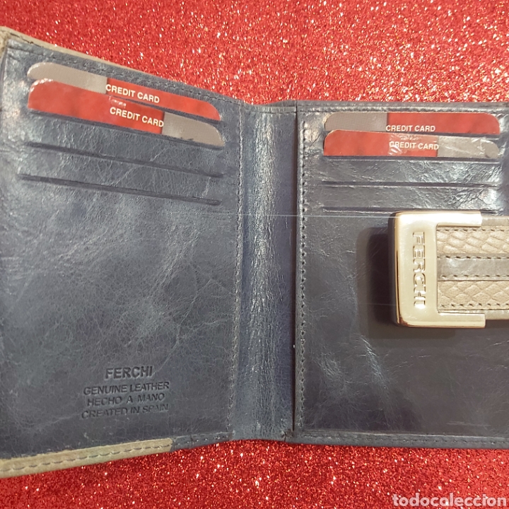 Vintage: MONEDERO MUJER,DE PIEL. - Foto 2