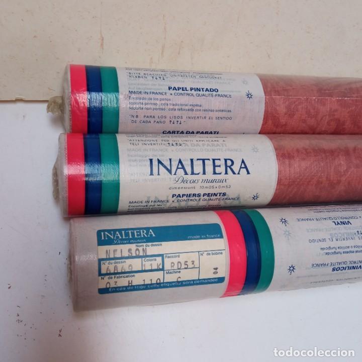 Vintage: papel de empapelar 3 rollos - Foto 5