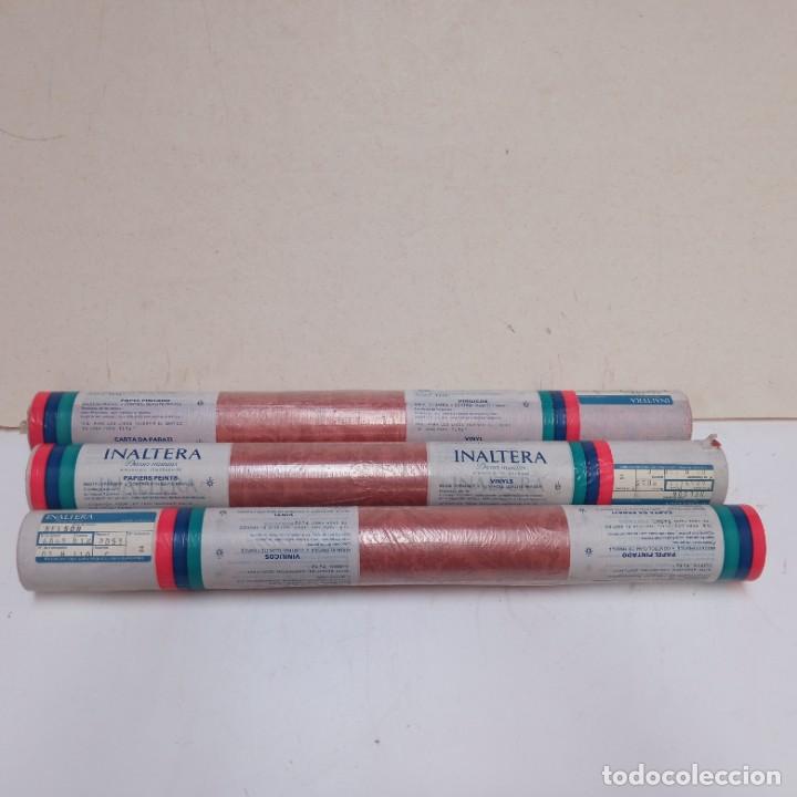 Vintage: papel de empapelar 3 rollos - Foto 7