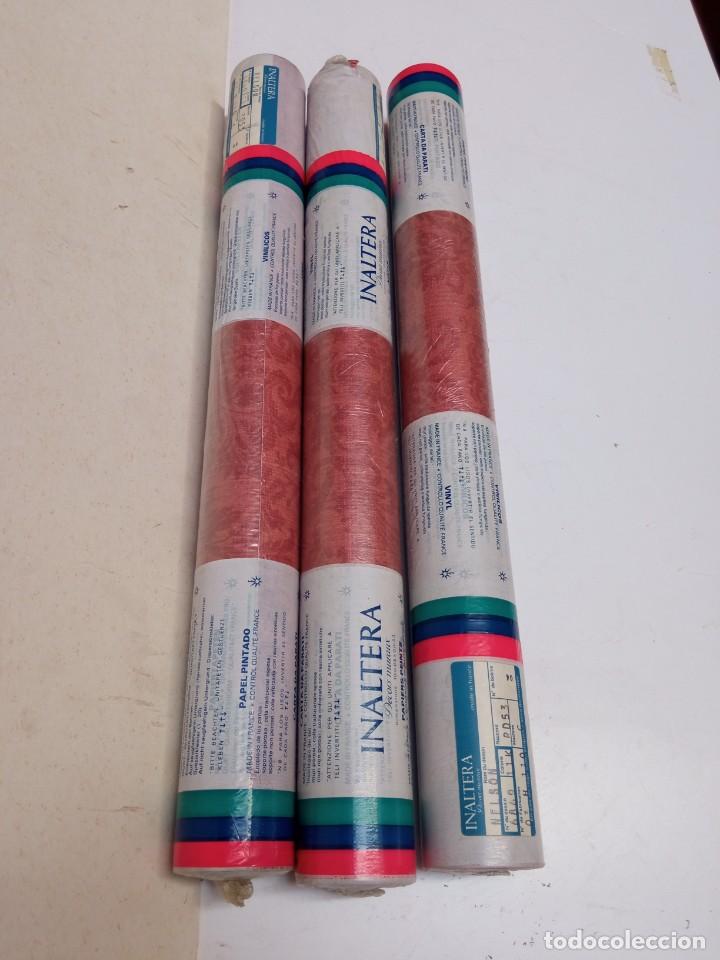 Vintage: papel de empapelar 3 rollos - Foto 9
