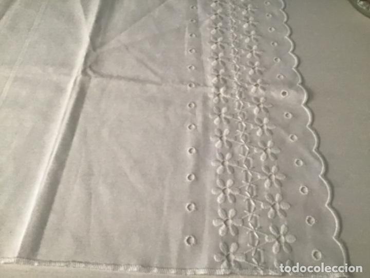 Vintage: PA&Ntilde;ITO BLANCO CON BORDADO - Foto 2