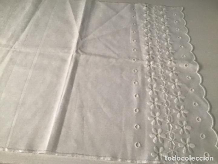 Vintage: PA&Ntilde;ITO BLANCO CON BORDADO - Foto 3