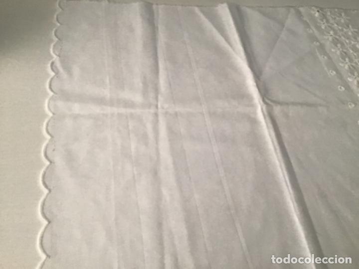 Vintage: PA&Ntilde;ITO BLANCO CON BORDADO - Foto 4