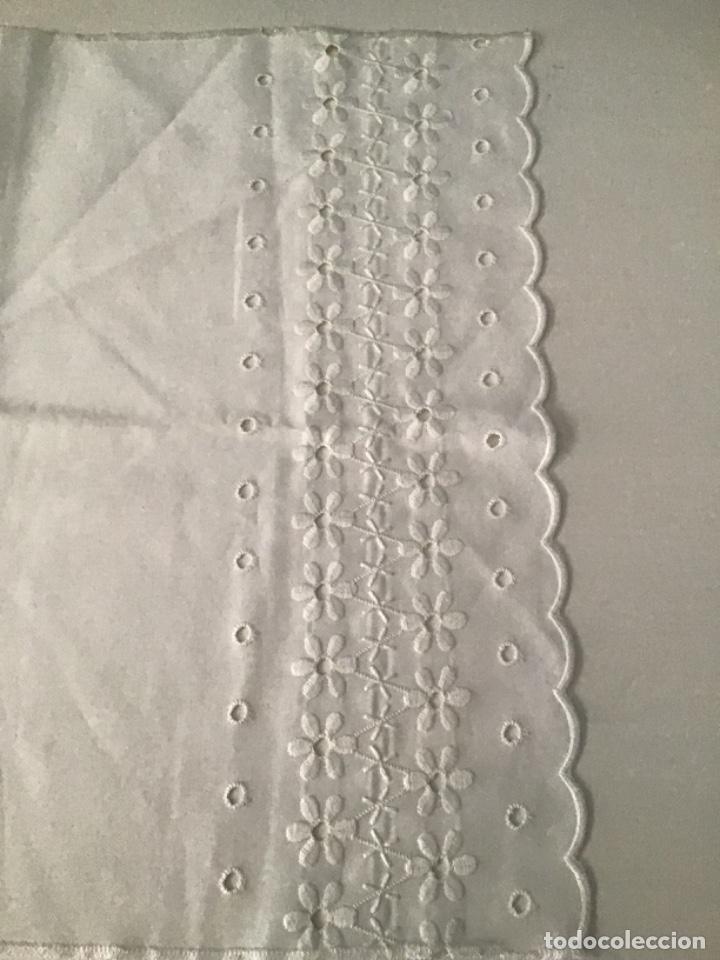Vintage: PA&Ntilde;ITO BLANCO CON BORDADO - Foto 5
