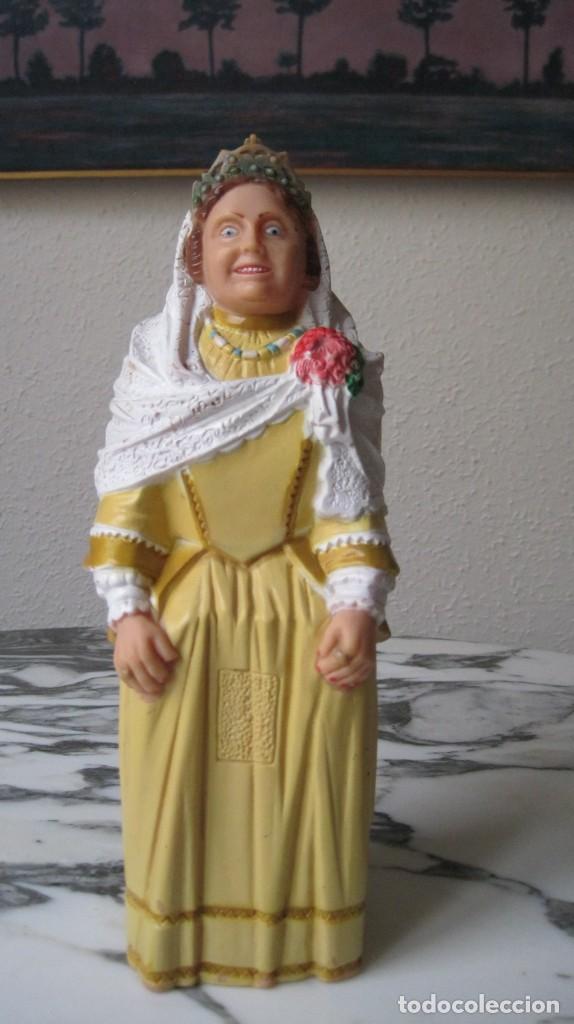 Vintage: FIGURA DE GOMA - GIGANTE DE CINTRU&Eacute;NIGO - GIGANT&Oacute;N - BLANCA DE NAVARRA - CA&Ntilde;A
