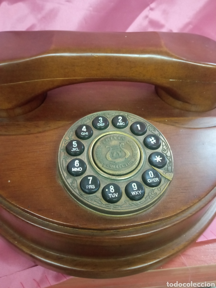 Vintage: Tel&eacute;fono de madera - Foto 2