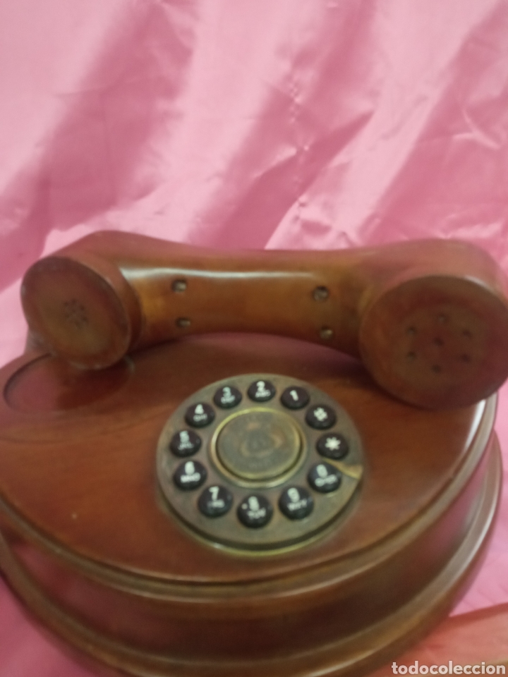 Vintage: Tel&eacute;fono de madera - Foto 3