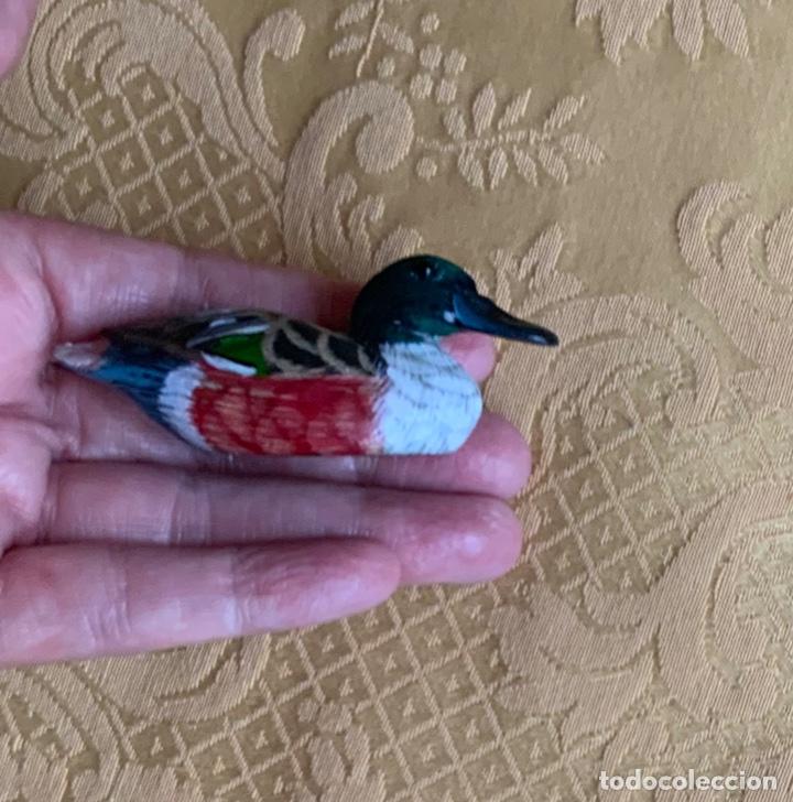 Vintage: Pareja de patos de madera - Foto 8