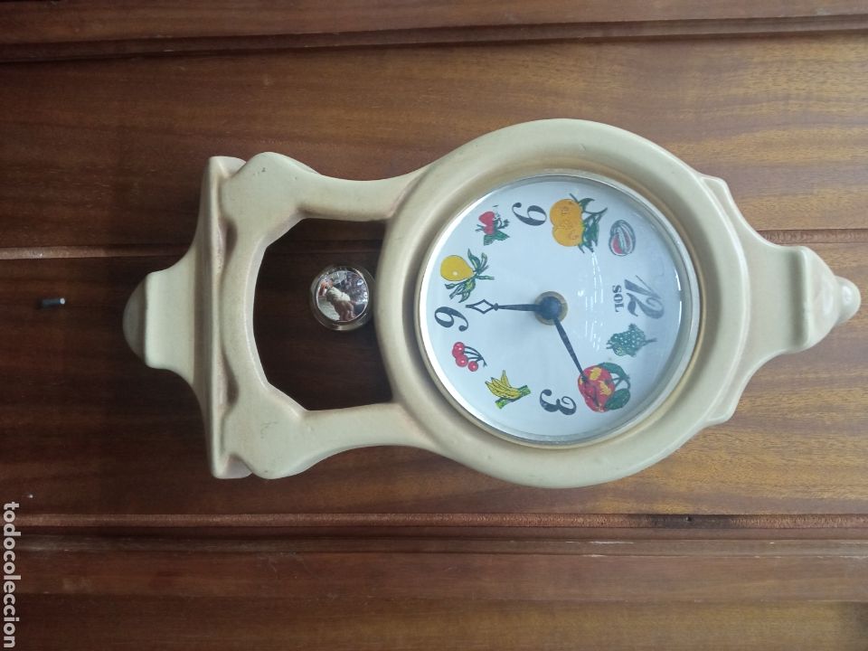 Vintage: Reloj de pared