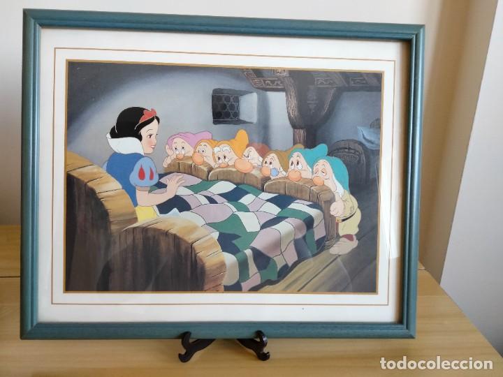 Vintage: CUADRO DE DISNEY BLANCANIEVES Y LOS SIETE ENANITOS - Foto 1