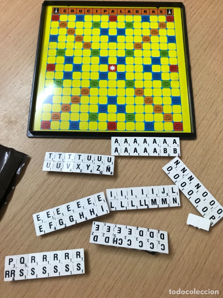 Vintage: Juego magn&eacute;tico crucipalabrA - Foto 2