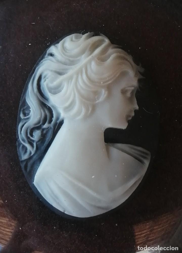 Vintage: Cuadro miniatura con Camafeo, Cameo, Peter Bates - Foto 1