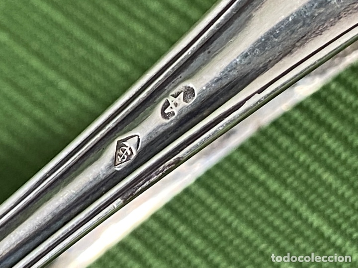 Vintage: Terronero o pinzas de plata. - Foto 4