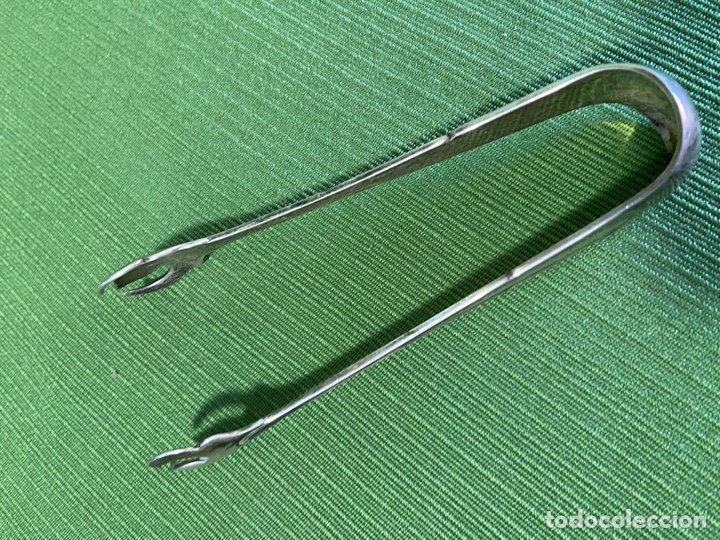 Vintage: Terronero o pinzas de plata. - Foto 6
