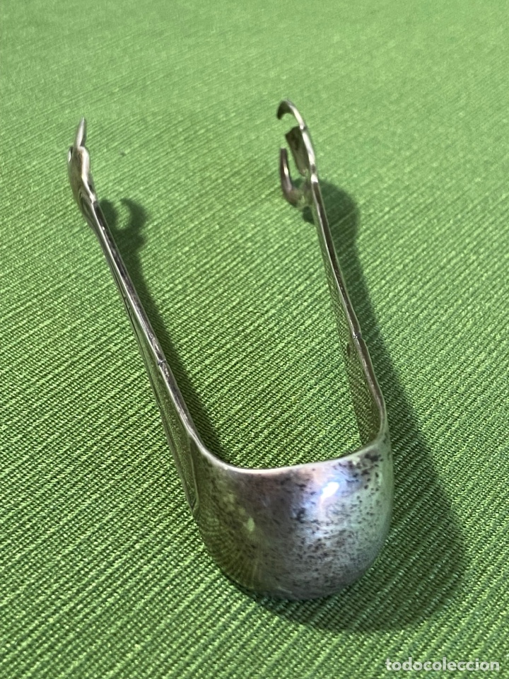 Vintage: Terronero o pinzas de plata. - Foto 10