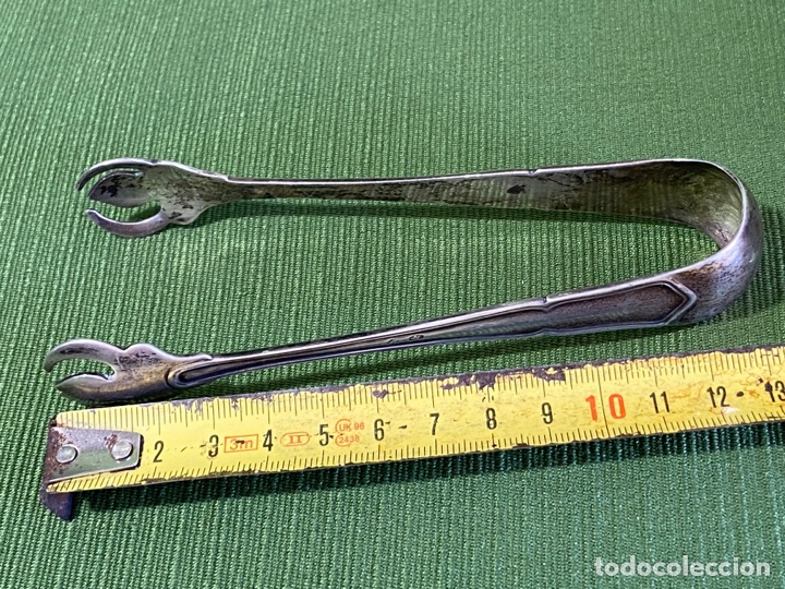 Vintage: Terronero o pinzas de plata. - Foto 11