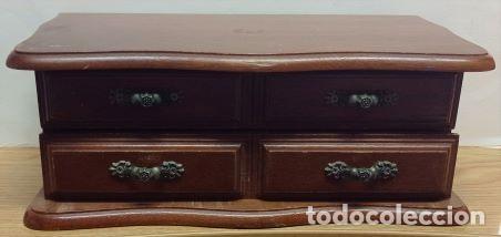 Vintage: BONITO JOYERO DE MADERA. JOYERO-01 - Foto 1