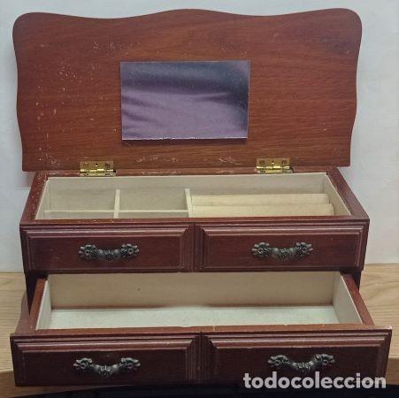 Vintage: BONITO JOYERO DE MADERA. JOYERO-01 - Foto 2