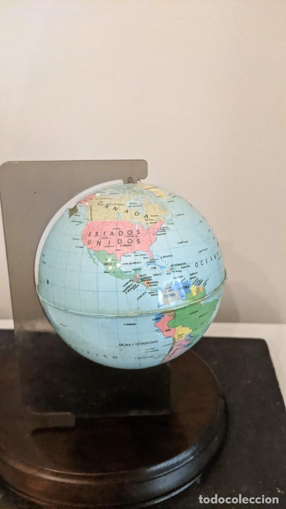 Vintage: GLOBO TERRAQUEO HUCHA BASE METACRILATO - Foto 4