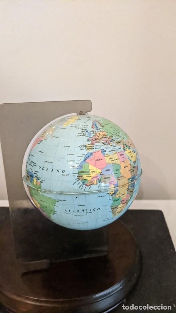 Vintage: GLOBO TERRAQUEO HUCHA BASE METACRILATO - Foto 5