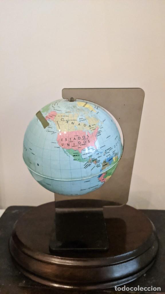 Vintage: GLOBO TERRAQUEO HUCHA BASE METACRILATO - Foto 7