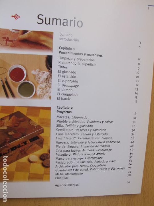 Vintage: DECORACI&Oacute;N DE LA MADERA.- C&Iacute;RCULO DE LECTORES. 2001 - Foto 2