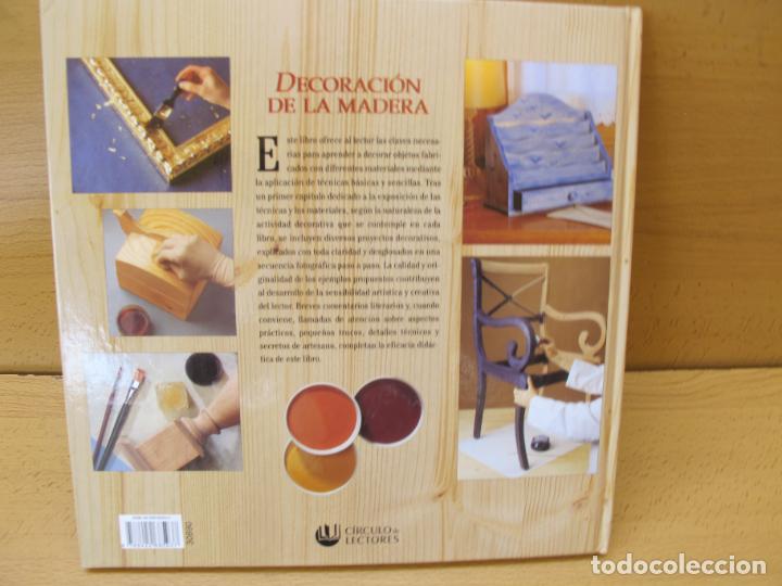 Vintage: DECORACI&Oacute;N DE LA MADERA.- C&Iacute;RCULO DE LECTORES. 2001 - Foto 3