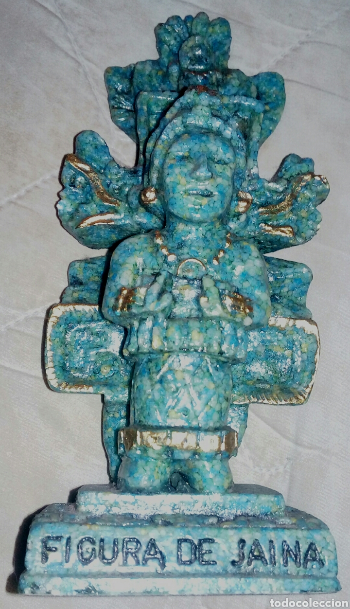 Vintage: FIGURA DE JAINA PRECOLOMBINA (R&Eacute;PLICA) - Foto 2