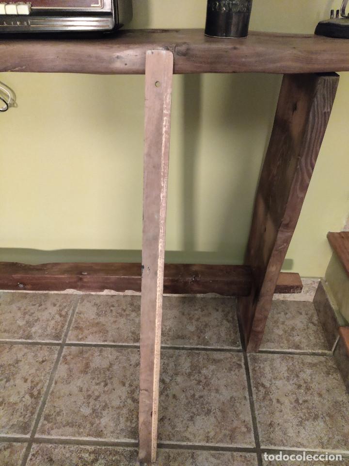 Vintage: Regla de madera Modista de un metro - Foto 1
