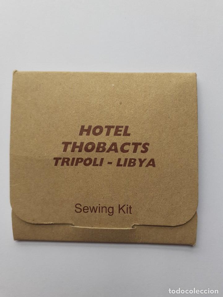 Sewing kit - costura costurero Hotel Thobacts Tripoli Libia
