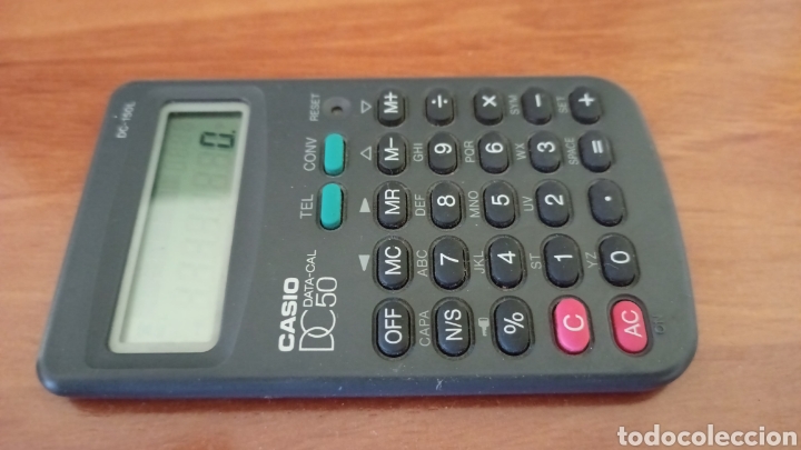 Vintage: MULTICALCULADORA CASIO DC50 - Foto 2