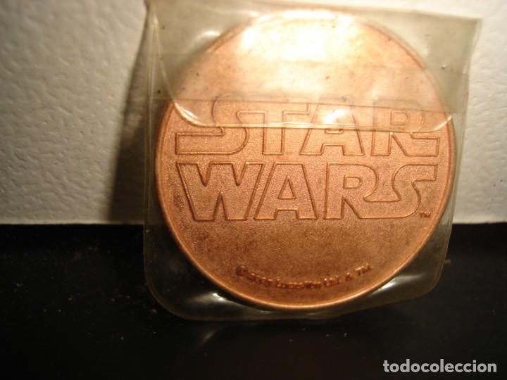 Vintage: A2- MONEDA DE STAR WARS, LUKE SKYWALKER - 2005 - Foto 3