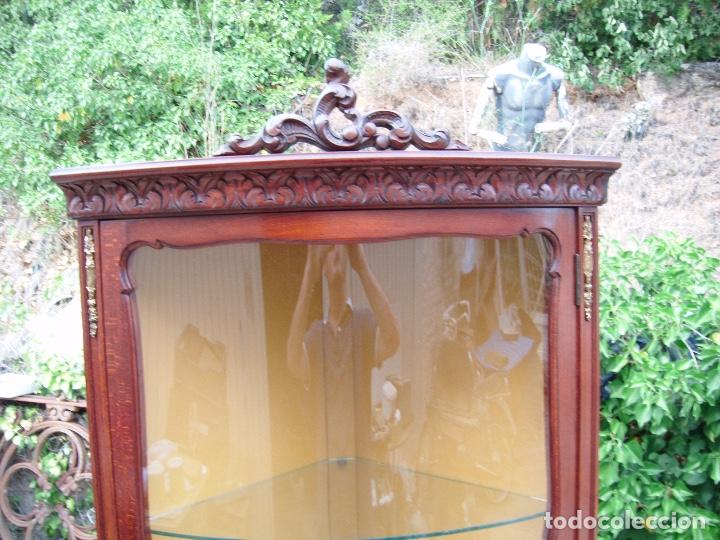Vintage: Vitrina de madera - Foto 4
