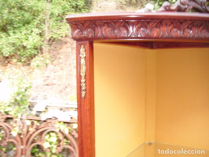 Vintage: Vitrina de madera - Foto 7