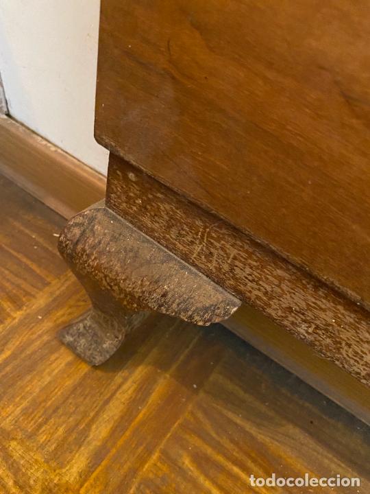 Vintage: Piecero de cama de madera - Foto 2