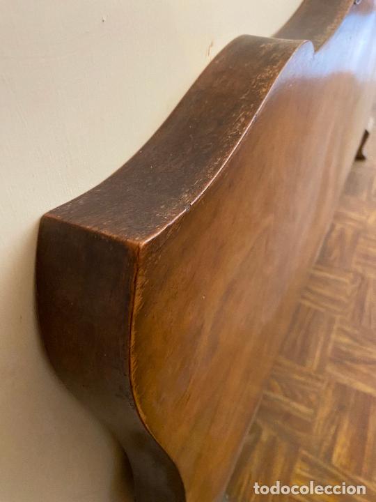 Vintage: Piecero de cama de madera - Foto 4