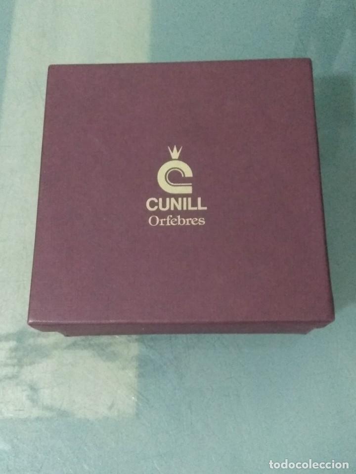 Vintage: CUNILL ORFEBRES. VINTAGE. ESTUCHE EN CART&Oacute;N DURO E INTERIOR FORRADO EN RASO.