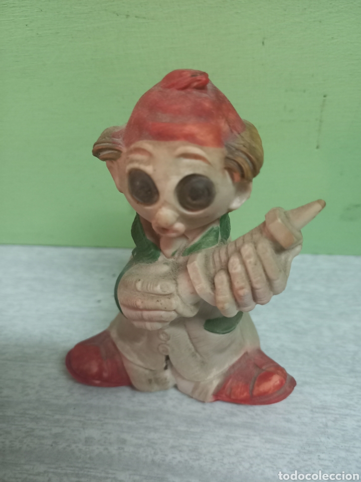 Vintage: Figura resina o similar payaso muy raro