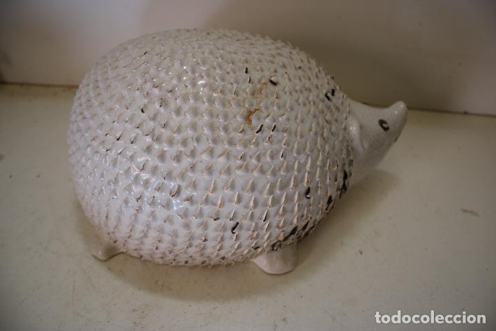 Vintage: figura erizo de ceramica - Foto 2