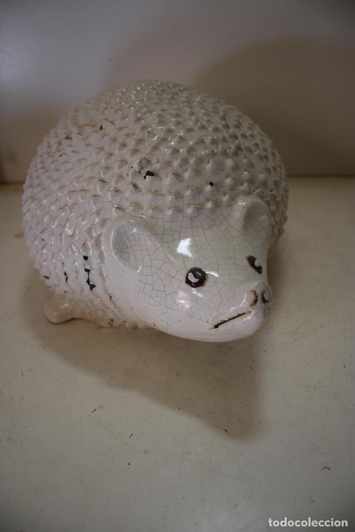 Vintage: figura erizo de ceramica - Foto 4