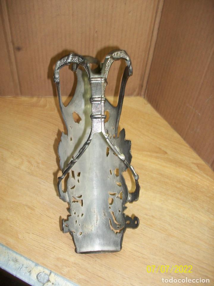 Vintage: PORTA BOTELLA PLATEADO - Foto 3