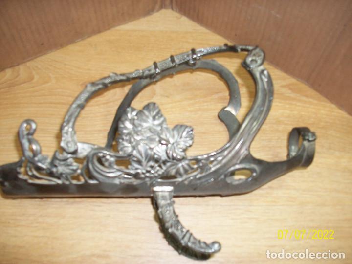 Vintage: PORTA BOTELLA PLATEADO - Foto 5