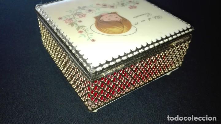 Vintage: CAJA JOYERO PRIMERA COMUNION - Foto 4
