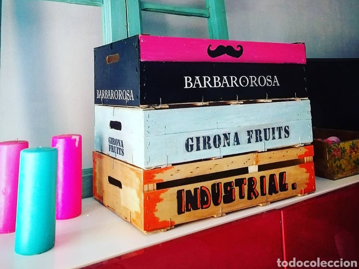 Vintage: Cajas pintadas
