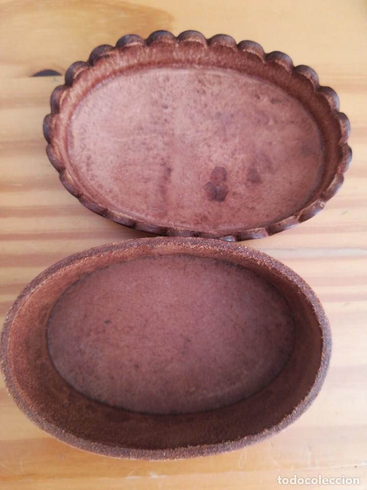 Vintage: caja de piel peru - Foto 3