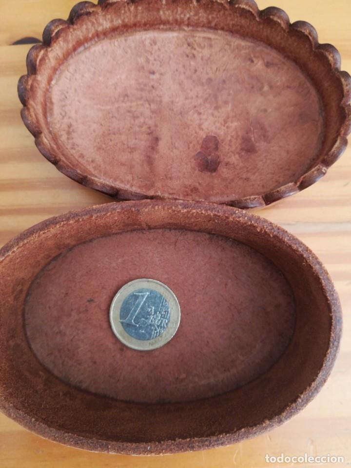 Vintage: caja de piel peru - Foto 4