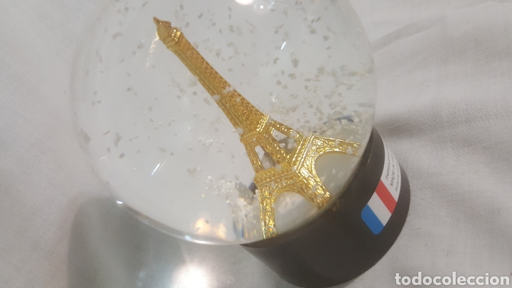 Vintage: BOLA DE CRISTAL DE PARIS CON LA TORRE EFFIEL VINTAGE