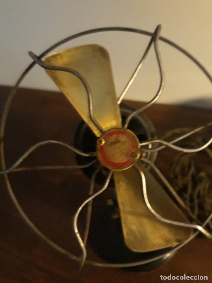 Vintage: Ventilador a&ntilde;os 20 - Foto 2