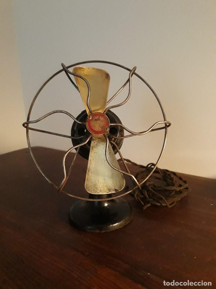 Vintage: Ventilador a&ntilde;os 20 - Foto 3