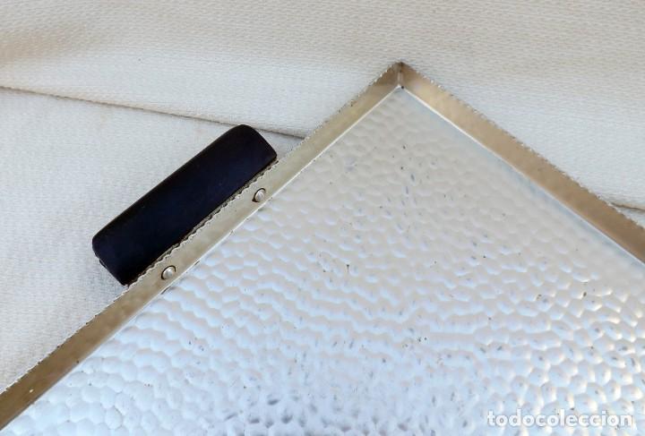 Vintage: BANDEJA CUADRADA DE ALUMINIO -MMM- - Foto 2